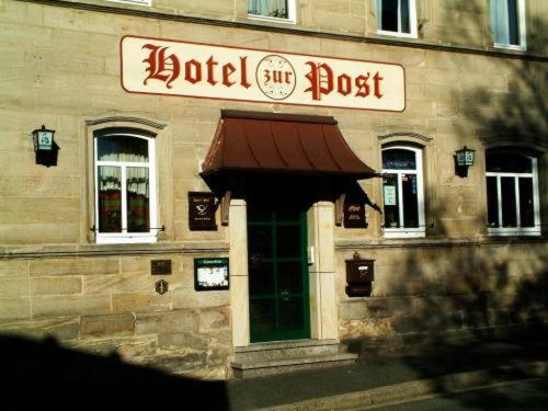 Hotel Post Nordhalben Exterior foto